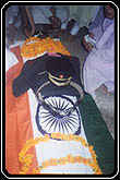 Vijyant's body lying in his house for the people to have a last look at the great and proud Indian patriot and soldier